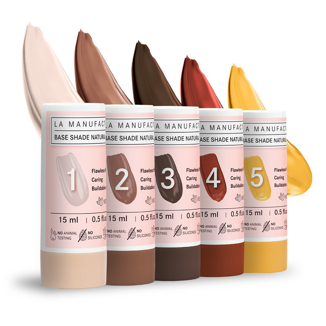 YOUR PERSONAL FOUNDATION NATURAL Base Shades La Manufacture